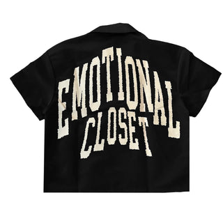 Black “Backyard” Nylon shirt