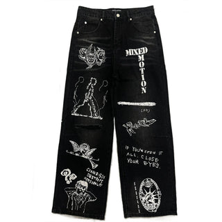 Black “Canvas” Denim