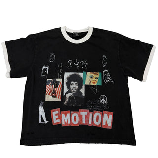 Black “Static” Tee