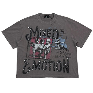 Grey “Friends” Tee
