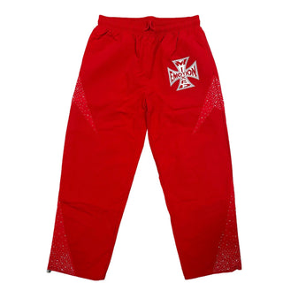 Red ‘Classic’ Nylon Pants