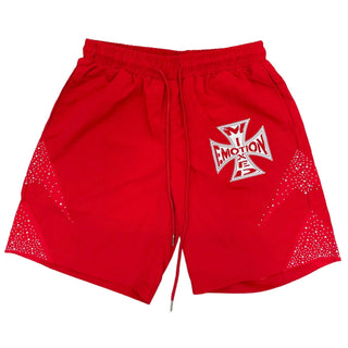 Red ‘Classic’ Nylon Shorts