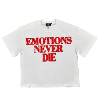 Red ‘End’ Rhinestone Tee